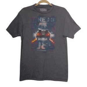 Vintage Back to the Future Movie Classic Take Me Back 1985, Size M